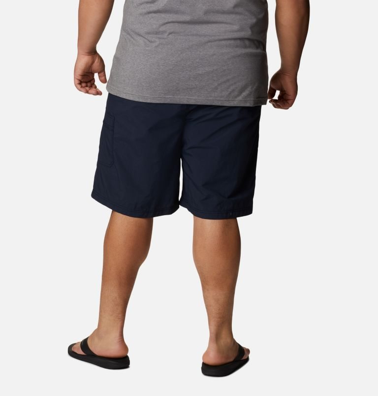 Men's Columbia Palmerston Peak Water Shorts Navy | Plus Size CA-R1846